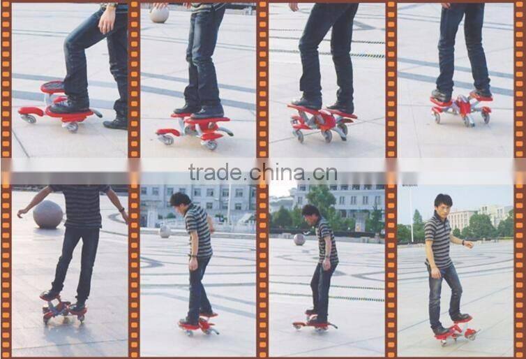 Professional Manufacturer Flying Skateboard, 4 Wheels Walkcar, Multi-functional Leisure Glider Skateboard, Ride On Drift Board