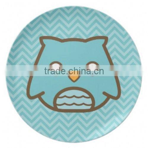 chinese factory bamboo fiber dinner plates with best desgin