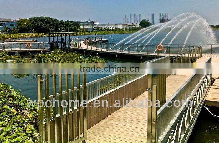 Exterior waterproof anti-uv wpc fence for building materials