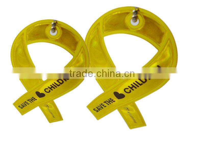 Custom Promotional PVC Reflective Keychain