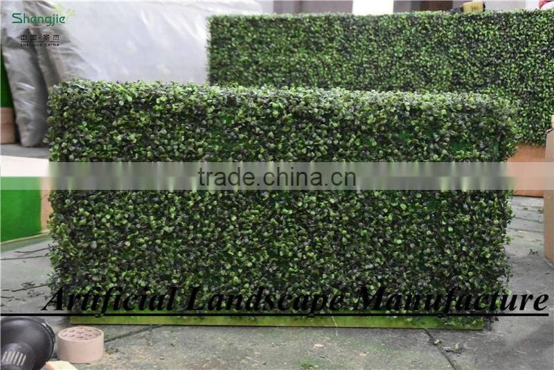 SAS09342 Landscaping Garden Green Decorative Artificial Boxwood Hedge Fence