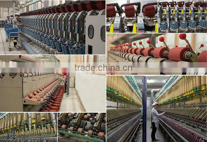 100% Polyester HB yarn 28NM/2 acrylic like hb yarn dyed on cone for sale