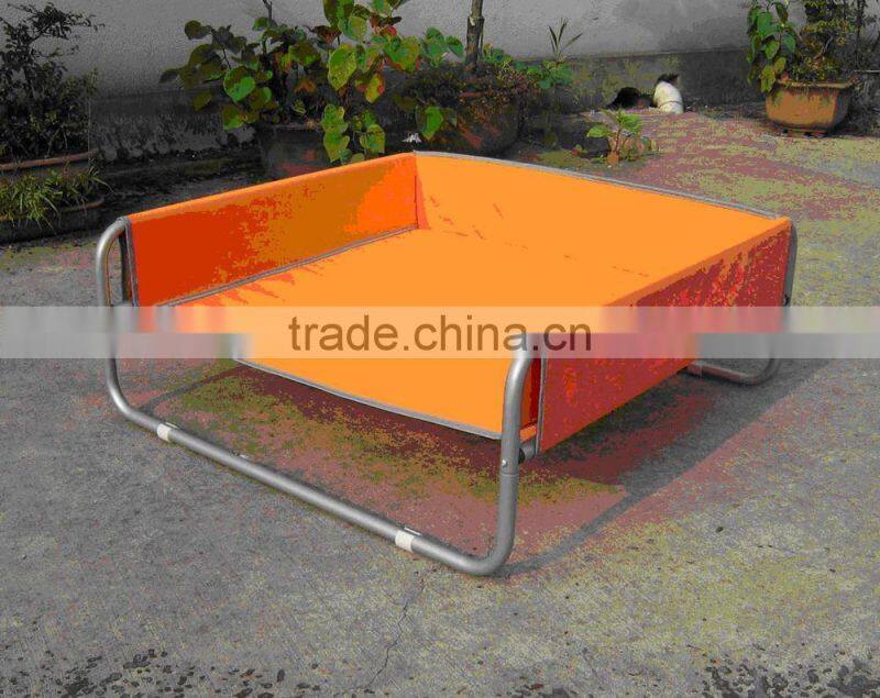 pet bed for dogs in metal frame new design