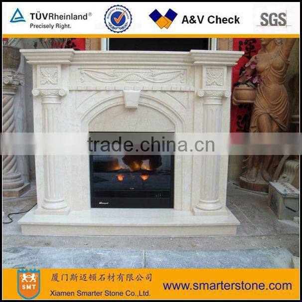 Royal Botticion Marble Stone Mantel