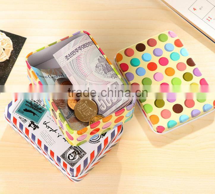 china supplier wholesale small mini metal food tin canisters