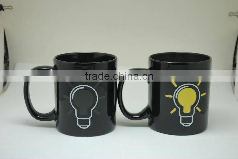 Magic Battery Ceramic Mug Color Changing Cups