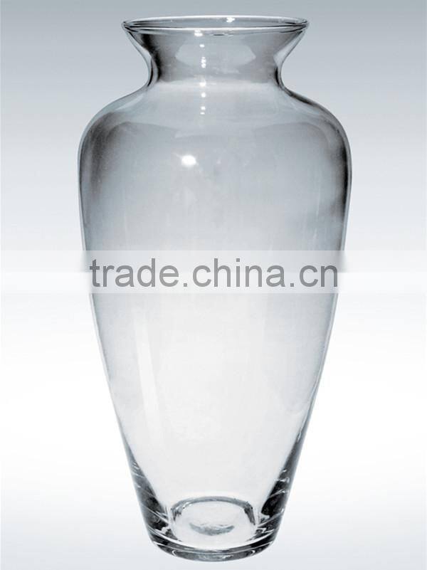 Manufacturer clear flower vase cylinder glass vase