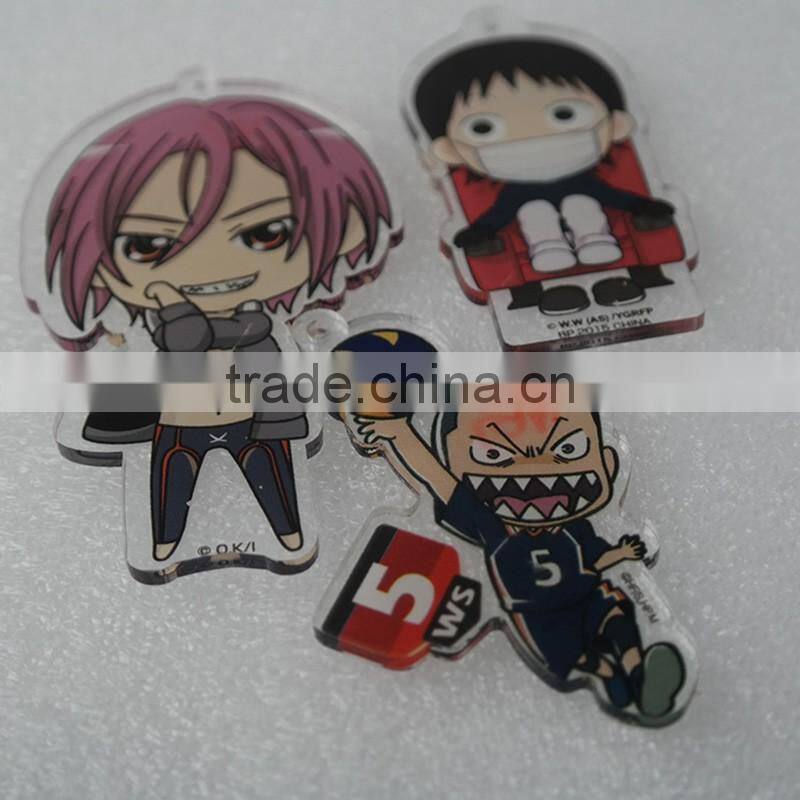 custom printed acrylic charms