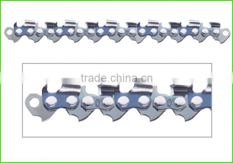 BL25F 1/4" 0.050"(1.3mm) double cutter chain saw chain for sale for carving