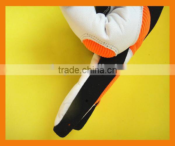 Cheap Custom Fashion Neoprene Spandex Garden Safety Work Mechanical Palm Grip Leather Women Garden Gloves