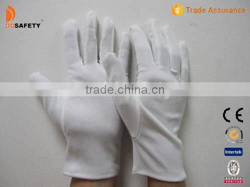 DDSAFETY White Cotton Gloves With Anti Static