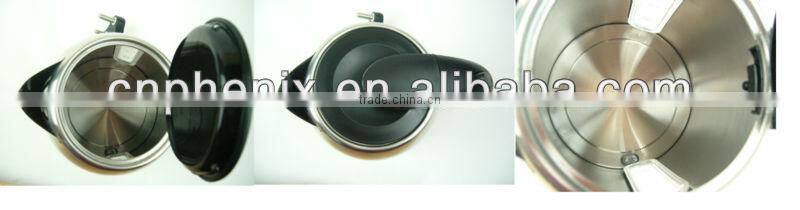 1.7L Stainless steel electric kettle with water level