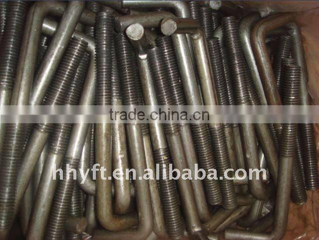 1/2x10 plain L shape bolt on hot sale china supplier