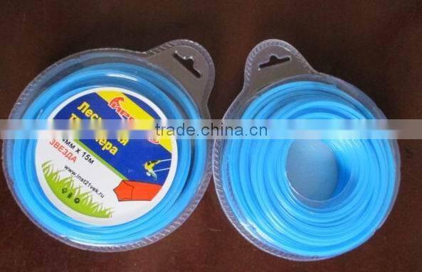 brush cutter spare parts colored nylon trimmer line
