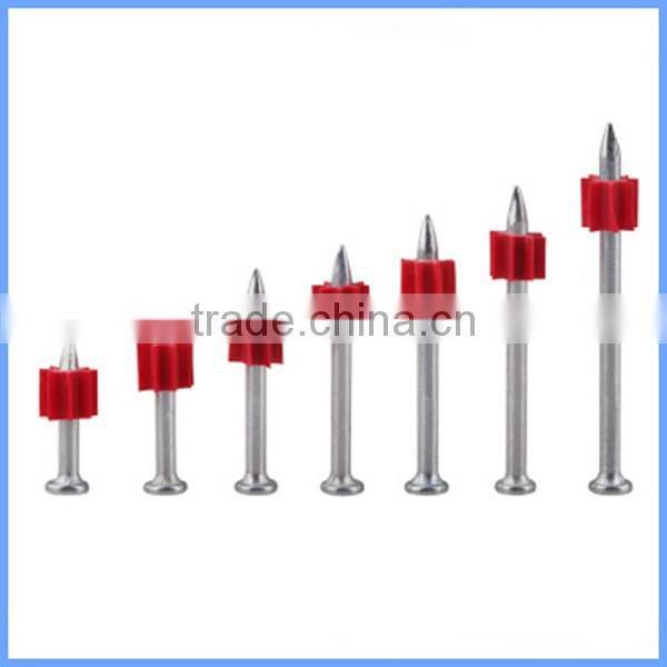 Factory price steel drive pin nail for concrete wall shooting