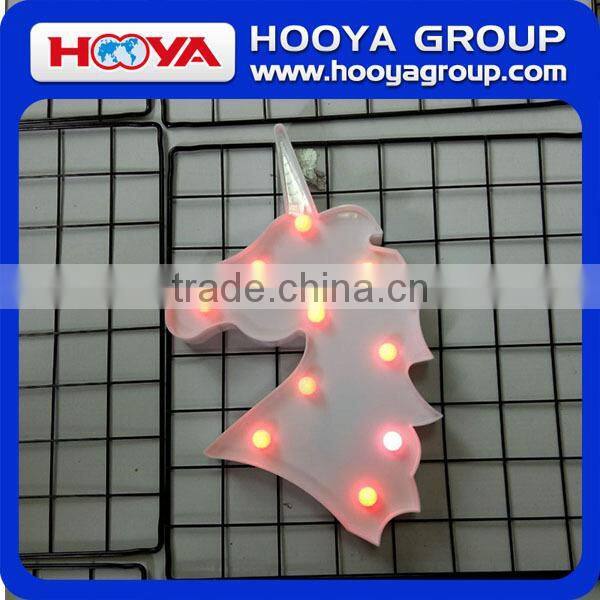 unicorn marquee light with convertible light