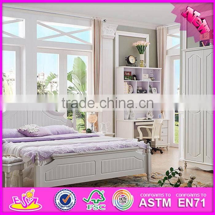 2016 wholesale fashion wooden boys bedroom furniture W08A084