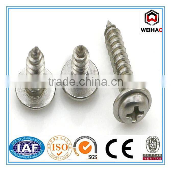 hot selling high qualiy self tapping screw with rubber washer