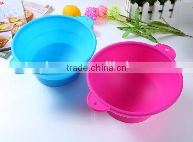 Flexible Microwave Fold Bowl,Silicone Bowl