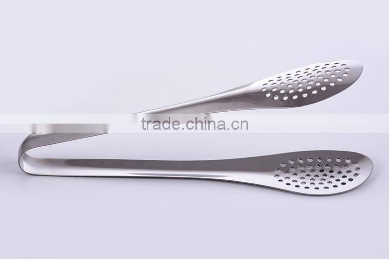 AFY26 Wholesale Kitchen and Barbecue Grill Stainless Steel Food Tong