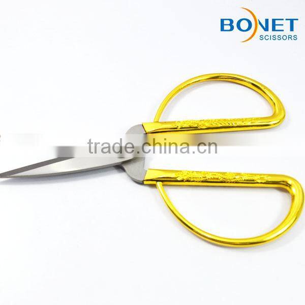 S11008 FDA qualified tailor Zinc-Alloy brass handle scissor