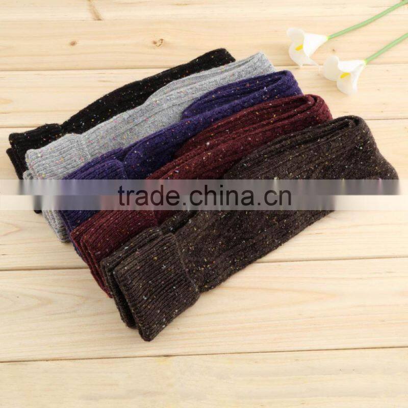 Fashion Sex sock Sexy Women Lace Boot Socks for Women Warm Women's Dot Wool Blend Long Knee High Winter Boot Socks New