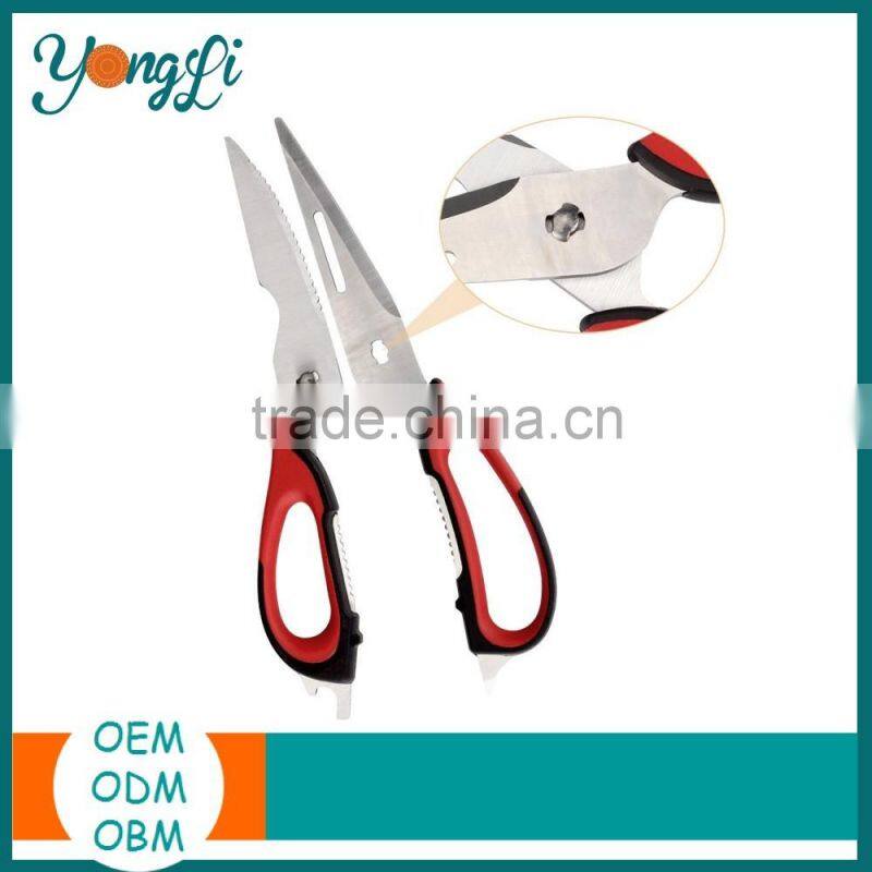 Multifunction Heavy Duty Kitchen Shears with Magnetic Holder Stainless Steel Kitchen Scissors