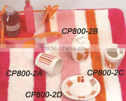 Elegant Bathroom shower set printed design
