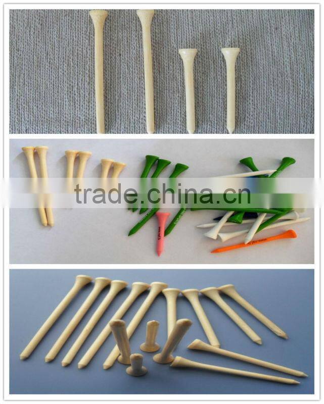Natural Bamboo Golf Tees For Sale