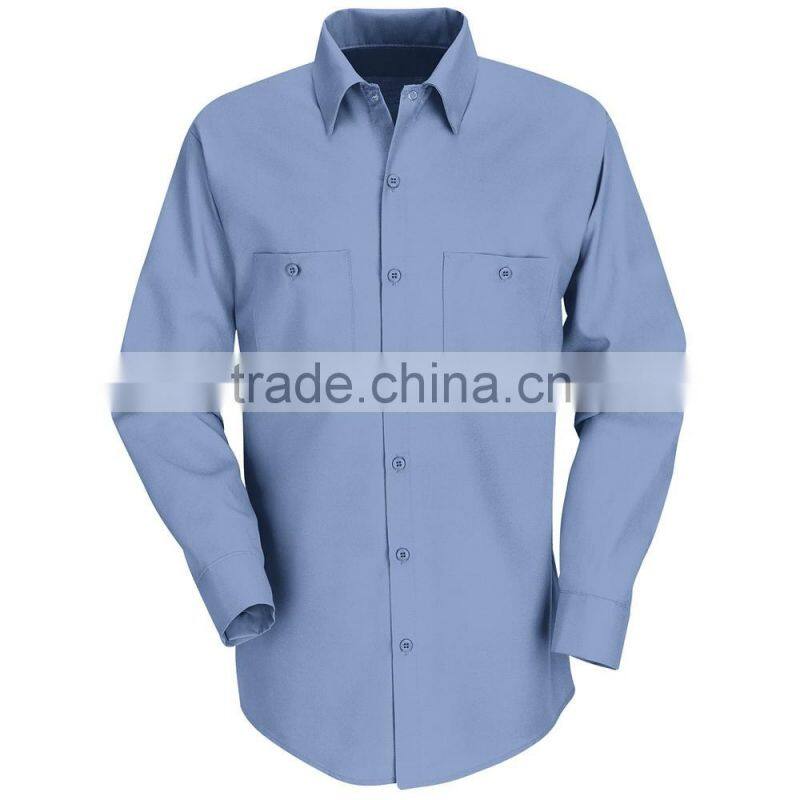 Direct factory wholesale custom black mens work shirts for men