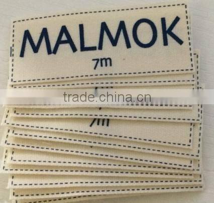 Qingdao customized colorful clothing labels digital printed label