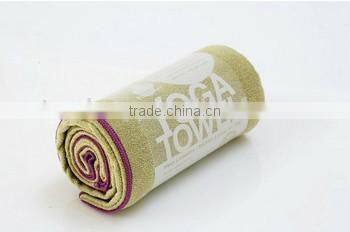Super soft and comfortable microfiber yoga mat towel