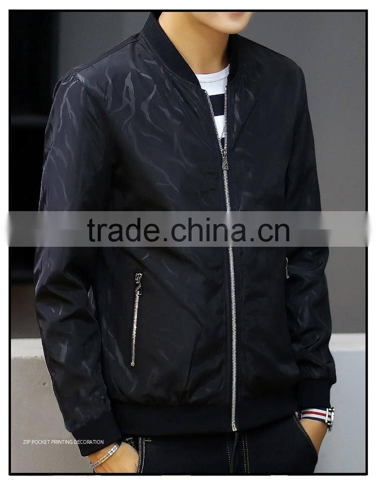 SZXX Wholesale Customized Fashion Black coat mens jacket For Mens