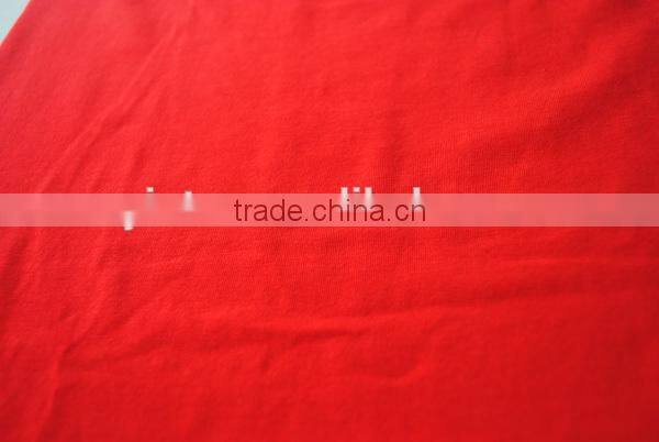 2015 knitted 97% cotton 3%spandex fabric for garment