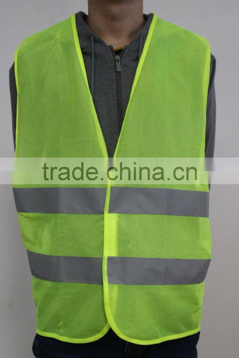 GZY high quality safy emergency reflective vest safety vests reflective working vest