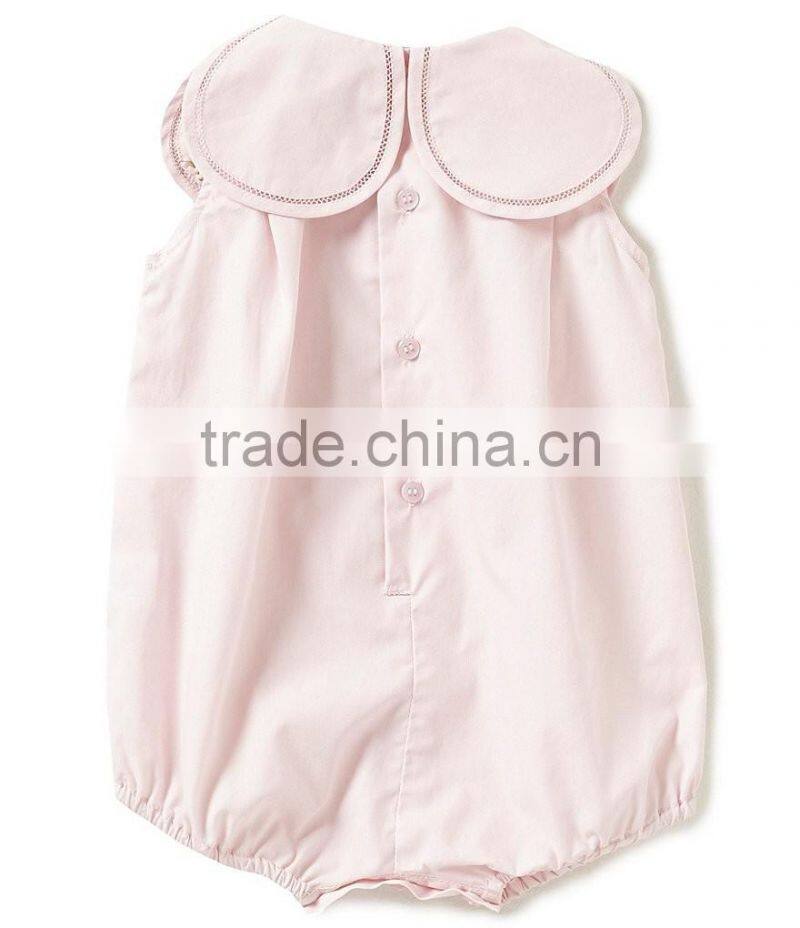 Great quality baby onesie romper petal collar clothing manufacturers overseas toddler ruffle clothing