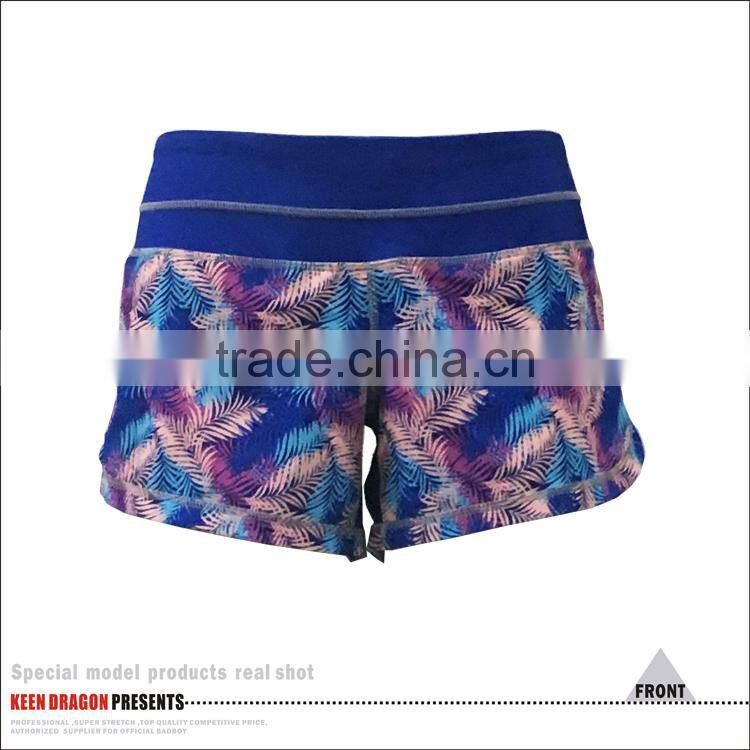 Wholesale Dry Fit Shorts Fashion 4 Way Stretch Women's Crossfit Shorts