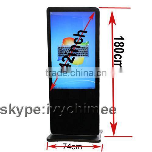 Stylish 42 Inch digital display mobile advertising companies totem player