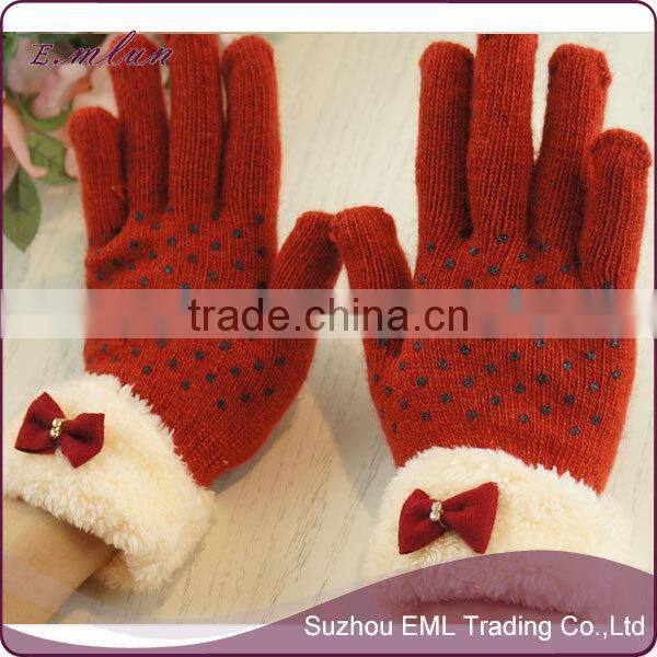 Fashion wholesale funny winter glove girls