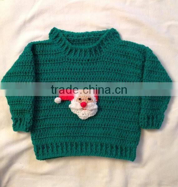New design Child's Crochet Santa Sweater