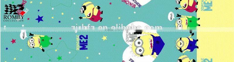 soft brushed fabric printed fabric