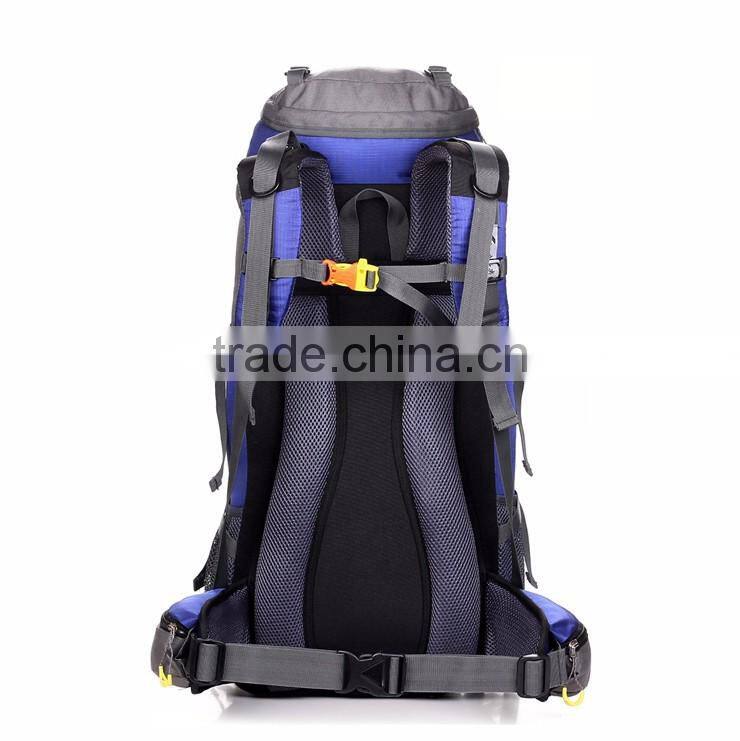 hidden compartment hot style outdoor denim hemp backpack