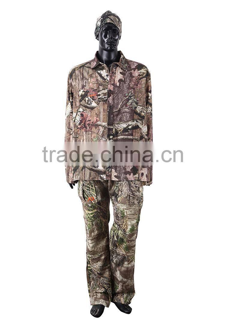 100% Merino wool hunting equipment camouflage clothing,wholesale camo t shirts