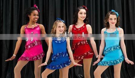 newest hot team teen jazz latin dress wear,dance dress latin dress skirt,latin dance dress woman