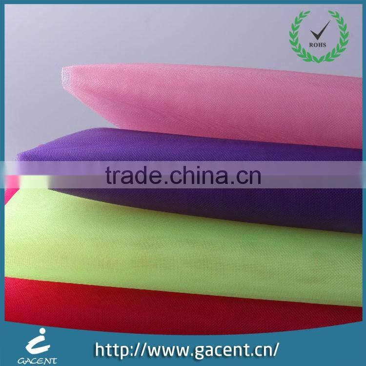 High strength colorful nylon screen mesh fabric for makeup bag