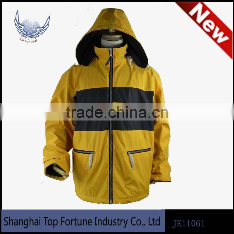 brand name mens wholesale mens sports clothing with hood jacket