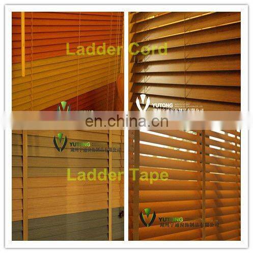 Bamboo venetian blind system window blind