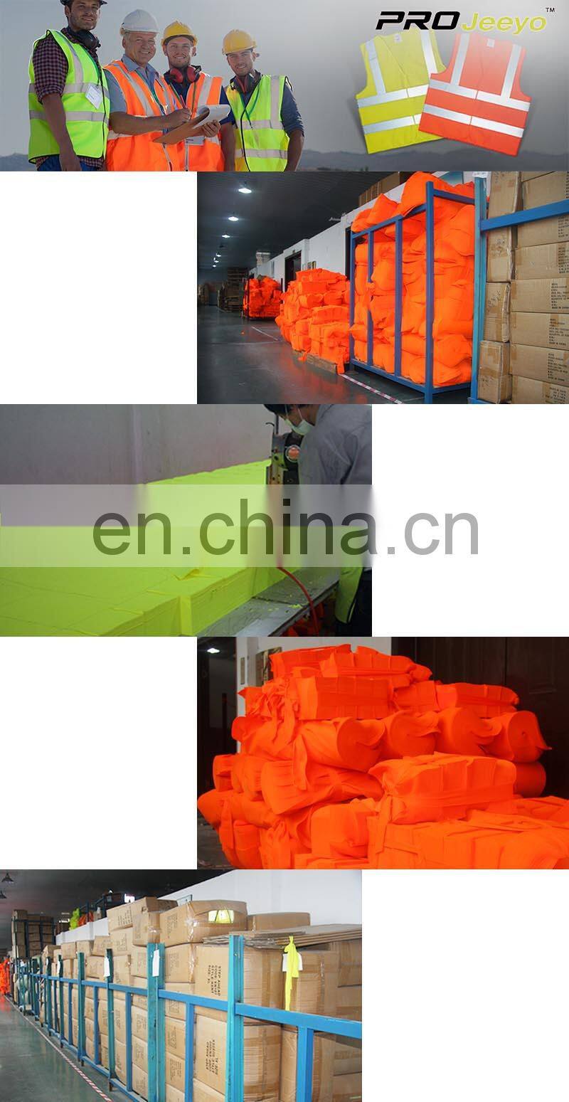 running safety vest reflective TC fabric