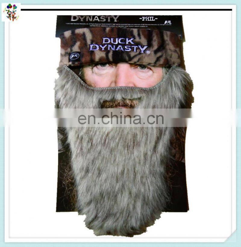 Captain Caribbean Pirate Big Black Woolen Yarn Party Fake Beard HPC-0388