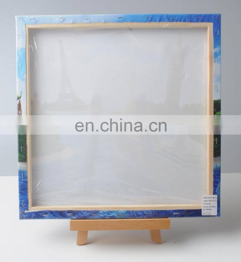 stretched canvas painting